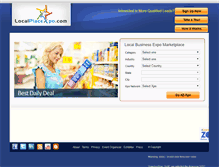 Tablet Screenshot of localplacexpo.com